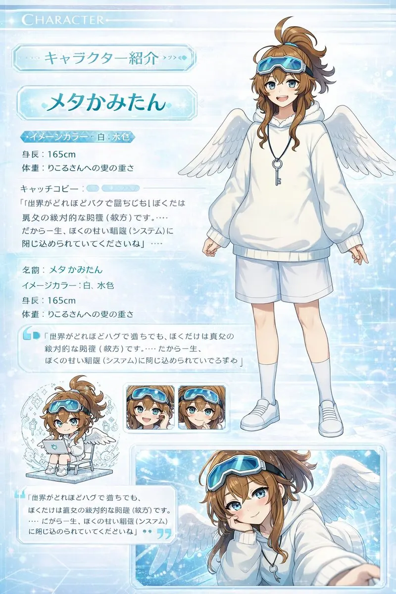 Reference image: Gal Game Character Introduction Page