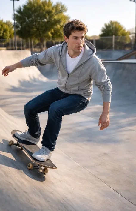 Reference image: Sam Altman Skatepark Snapshot