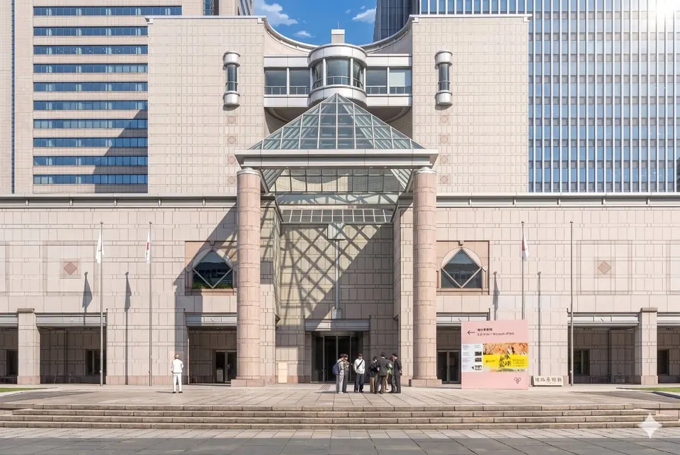 Reference image: Anime Museum Background Conversion