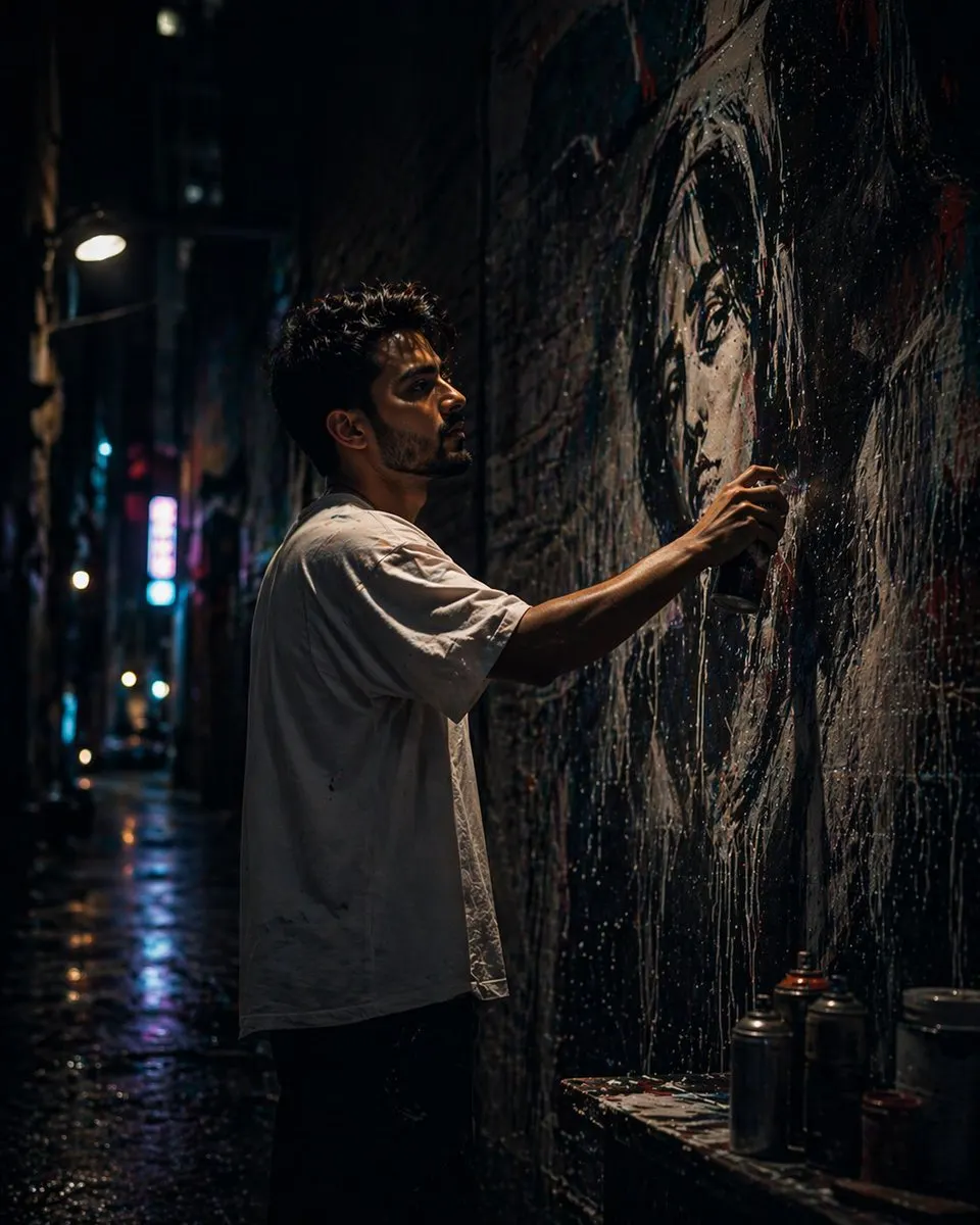 Reference image: Urban Alley Mural Artist