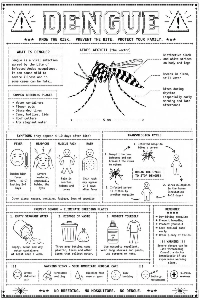 Reference image: ASCII dengue infographic