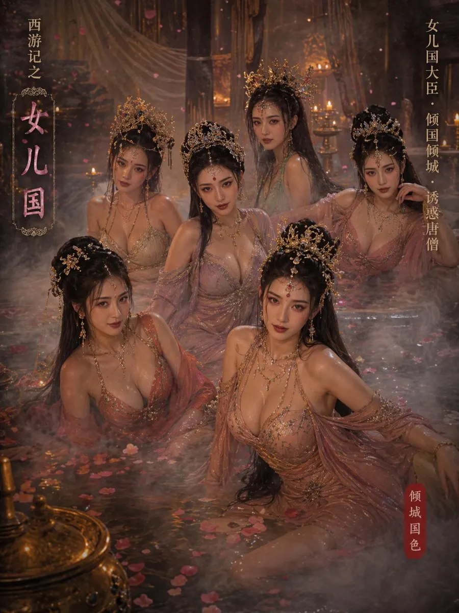 Reference image: Journey to the West Daughter Kingdom Poster