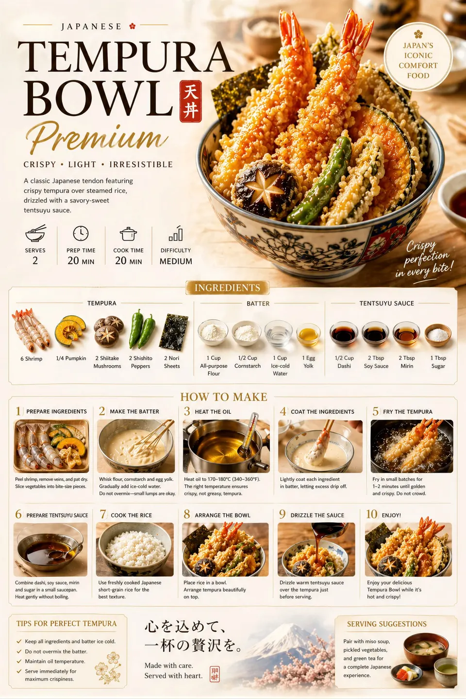 Reference image: Premium Food Recipe Poster Elegant Layout