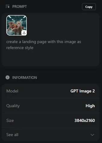Reference image: Create a landing page using this image as a reference for style and color gra...